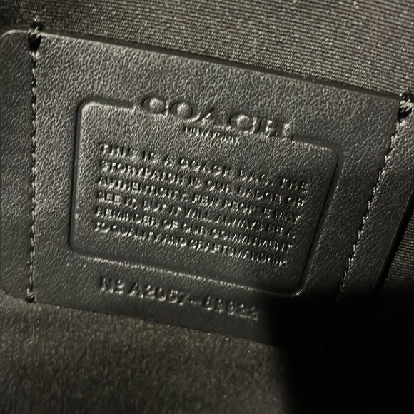 Coach Leather Backpack - Picture 7 of 8